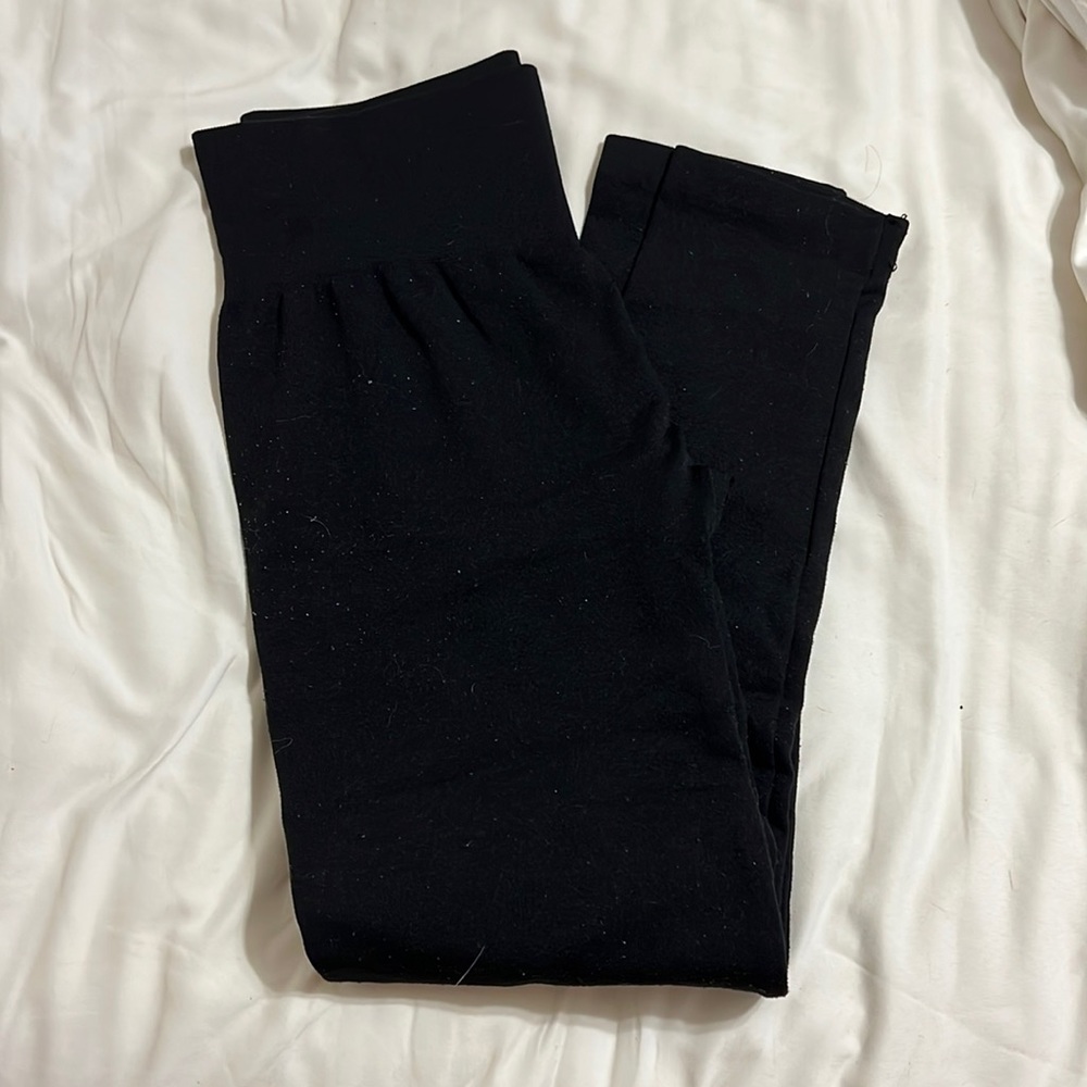 Women SWS Essentials Black Leggings Size M/L